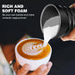 Hot Chocolate Machine 400W Milk Frothers Milk Steamer, 4 in 1 Electric Corded Milk Frother with Hot and Cold Function, Temperature Control Hot Chocolate Maker for Coffee Latte Cappuccino