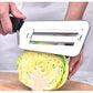Vegetable Cutter Cabbage Slicer Black Double Slice Blade Fish Scale Cleaner Knive Kitchen Lightweight High Quality