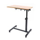 Mobile Laptop Table Adjustable 360° Rotation Computer Mobile Stand, Rolling Laptop Stand w/ Tilting Top 58-90cm