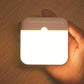 Motion Sensor Led Light Usb Charging Square Lamp for Bedroom Kitchen Stair Hallway Wardrobe Cupboard Lighting