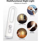 Portable 2 in 1 Flashlight Motion Sensor Night Light Bedroom Bathroom Reading Camping Lighting Baby Feeding Eye Care Bedside Lam