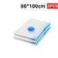 Vacuum Storage Bags More Space Save Compression Travel Seal Zipper for Clothes Pillows Bedding Closet Home Organizer