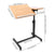 Mobile Laptop Table Adjustable 360° Rotation Computer Mobile Stand, Rolling Laptop Stand w/ Tilting Top 58-90cm