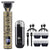 T9 Vintage Men's Electric Hair Clipper Beard Trimmer/Rechargeable Hair Cutting Machine With Nose Hair Trimmer Kit Boyfriend Gift