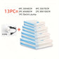 Vacuum Storage Bags More Space Save Compression Travel Seal Zipper for Clothes Pillows Bedding Closet Home Organizer