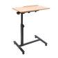 Mobile Laptop Table Adjustable 360° Rotation Computer Mobile Stand, Rolling Laptop Stand w/ Tilting Top 58-90cm
