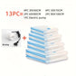 Vacuum Storage Bags More Space Save Compression Travel Seal Zipper for Clothes Pillows Bedding Closet Home Organizer