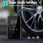 Wireless Air Pump Touch Screen Portable Electric Tire Inflator Mini Air Compressor for Motorcycle Bicycle Car Tire Ball Inflator