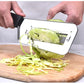Vegetable Cutter Cabbage Slicer Black Double Slice Blade Fish Scale Cleaner Knive Kitchen Lightweight High Quality