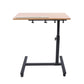 Mobile Laptop Table Adjustable 360° Rotation Computer Mobile Stand, Rolling Laptop Stand w/ Tilting Top 58-90cm