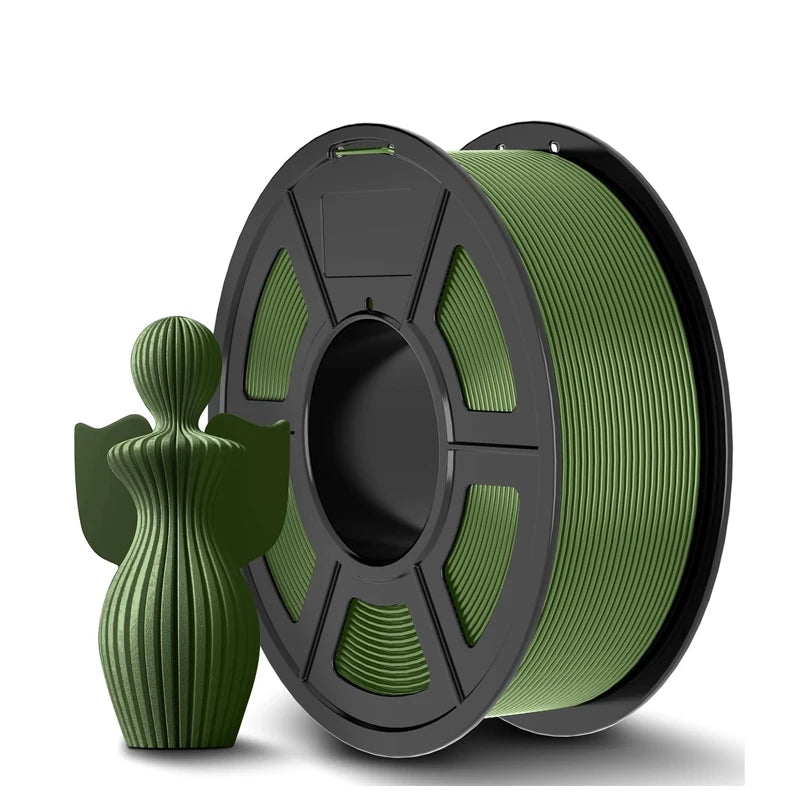 TECBEARS 1 Roll PLA Plus 3D Filament Printer 1.75mm ±0.02mm Environmentally Friendly, Smooth and Bubble-Free Filament FDM DIY Gift