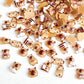 50Pcs Cartoon Cute Resin Capybara Nail Charms Creative Hamster Animal Nail Art Decoration Accessories for DIY Manicure Crafts