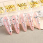 6/12Grids Gold Star Moon Metallic Rivet 3D Nail Charms Alloy Sun Moon Starlight Rhinestones Nail Studs For Nail Art Decoration