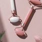Dual Size Facial Massage Kit Double End Roller Heart Shape Gua Sha Board Skin Lifting Puffiness Reducing Home Spa Beauty Tool