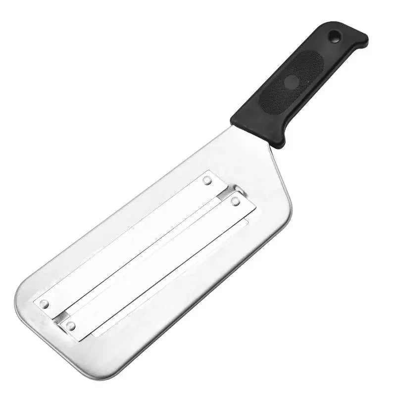 Vegetable Cutter Cabbage Slicer Black Double Slice Blade Fish Scale Cleaner Knive Kitchen Lightweight High Quality
