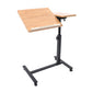 Mobile Laptop Table Adjustable 360° Rotation Computer Mobile Stand, Rolling Laptop Stand w/ Tilting Top 58-90cm