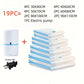 Vacuum Storage Bags More Space Save Compression Travel Seal Zipper for Clothes Pillows Bedding Closet Home Organizer