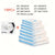 Vacuum Storage Bags More Space Save Compression Travel Seal Zipper for Clothes Pillows Bedding Closet Home Organizer
