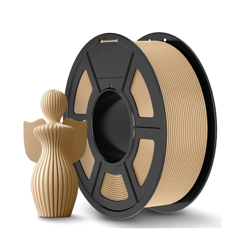 TECBEARS 1 Roll PLA Plus 3D Filament Printer 1.75mm ±0.02mm Environmentally Friendly, Smooth and Bubble-Free Filament FDM DIY Gift