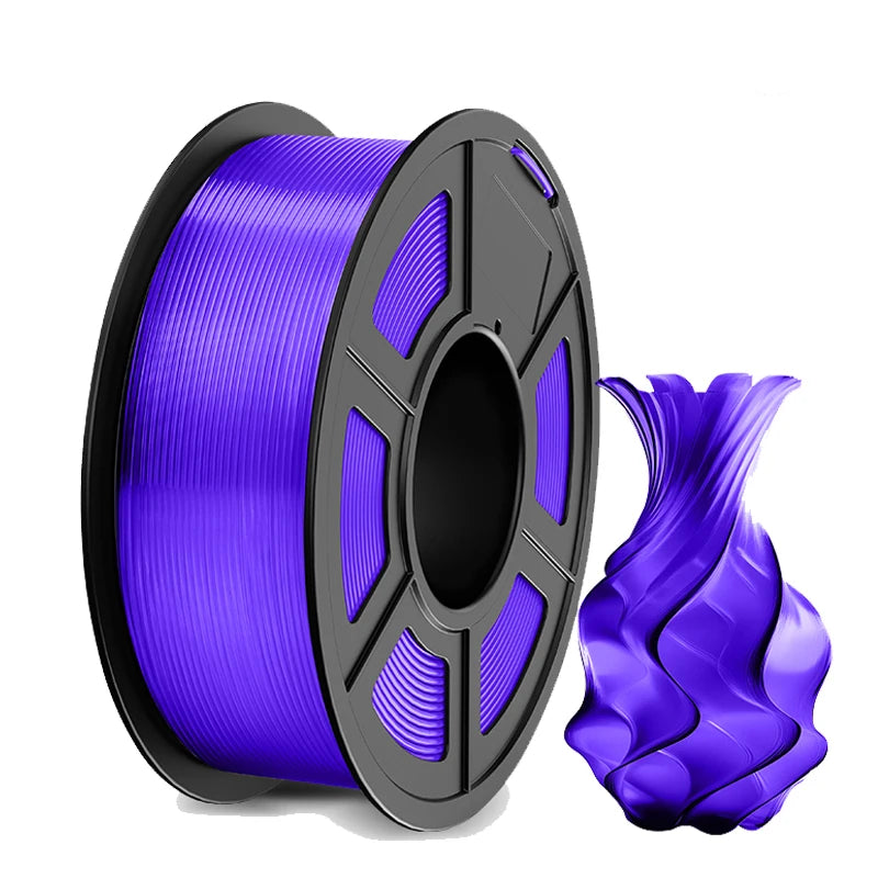 TECBEARS 1 Roll PLA Plus 3D Filament Printer 1.75mm ±0.02mm Environmentally Friendly, Smooth and Bubble-Free Filament FDM DIY Gift